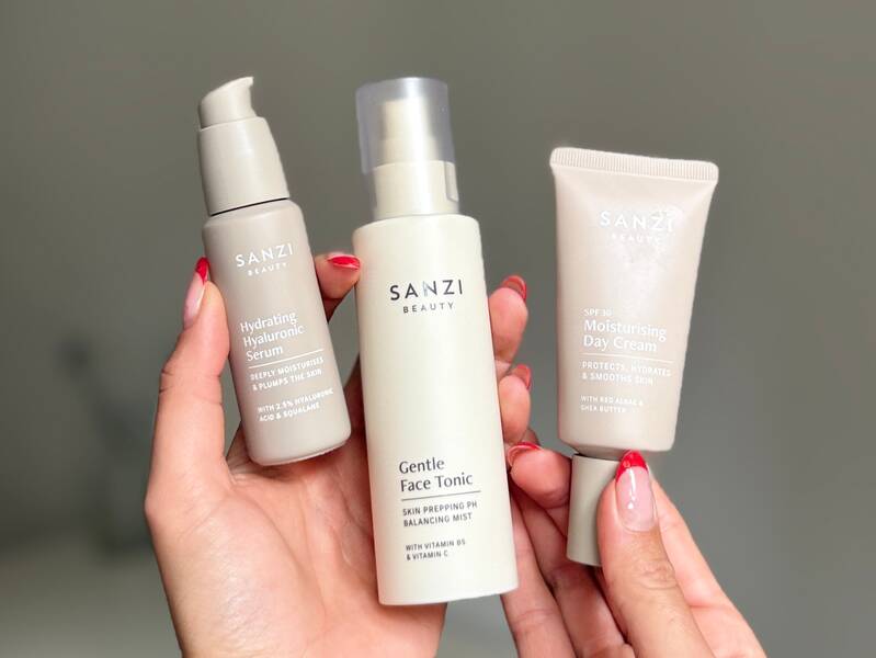 Sanzi Beauty hudplejerutine - skånsom og effektiv